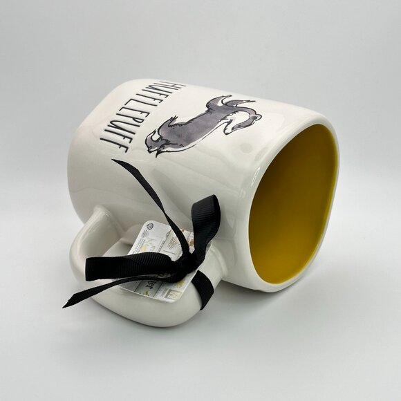 Rae Dunn Harry Potter Coffee mugs with Sorting Hat Glass Lid | Set of 4 - Picture 7 of 12